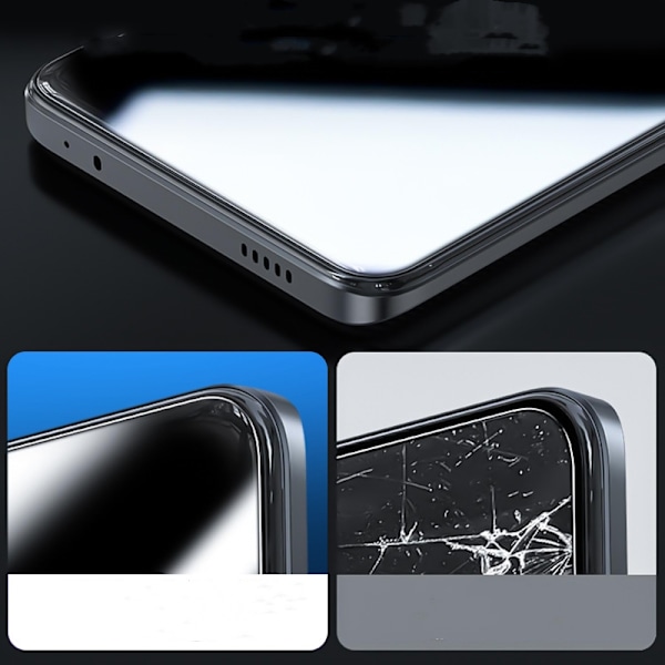 2-pack skärmskydd Redmi Note12 Turbo Svart