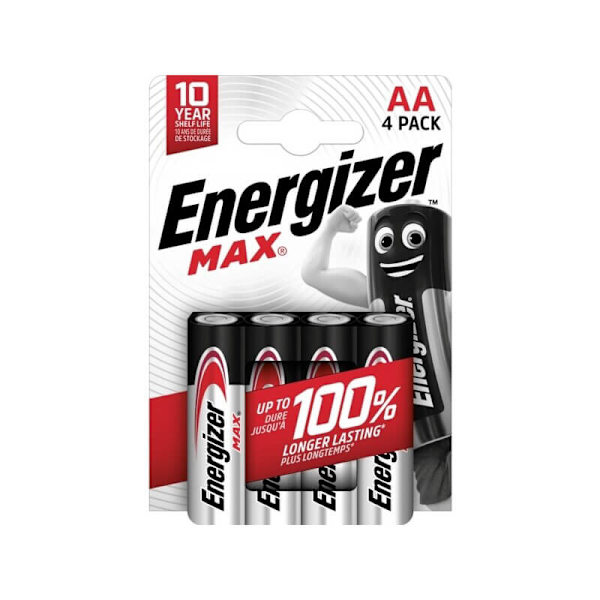 Batteri AA/LR6 Max 4-pack