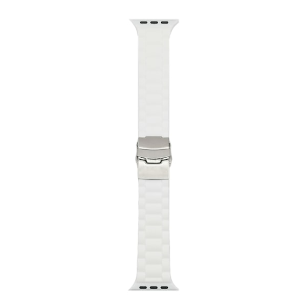 Klockarmband för Apple Watch Series 1-7 & SE Vit 38/40 mm