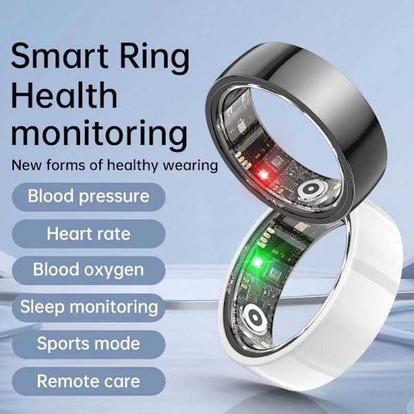 Smart Ring R1000 - Keramikutgåva Black 12 Black 12