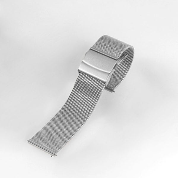 Armbånd Rustfrit stål Garmin Venu 3S / Forerunner 265s 18 mm Silver Silver