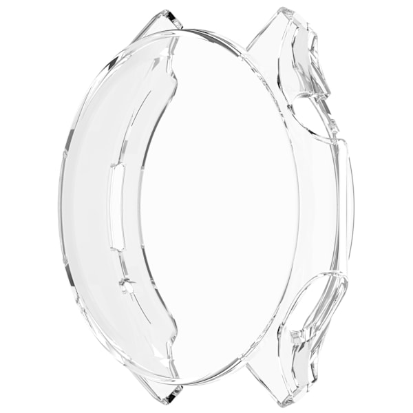Elektroplettering Sølv TPU Beskyttelsesetui til Oppo Watch X2/OnePlus Watch3 Gennemsigtig
