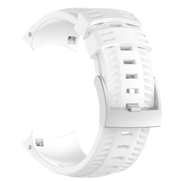 Silikone armbånd til Suunto 9 White White