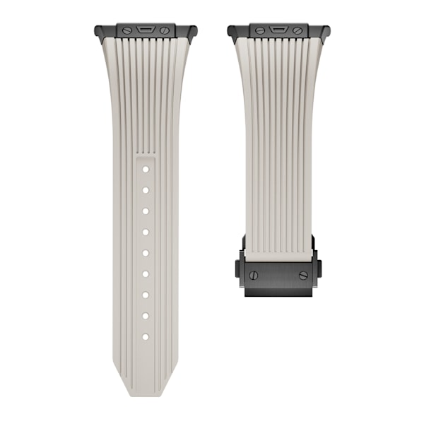 Premium Silikonarmband för Samsung Galaxy Watch 7 47mm Ultra Ljusgrå