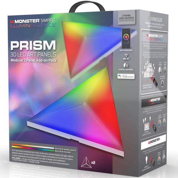 Monster Illuminessence Prism 3D LED Panels Add-on