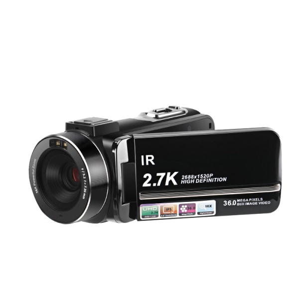 INF Videokamera 2,7K/36MP/16x zoom/IR nattesyn