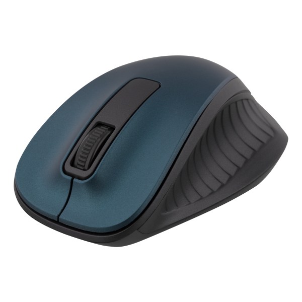 Wireless optical mouse, 1200 DPI, blue