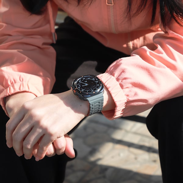 Samsung Ultra AP Magnetiskt klockarmband Grå+orange