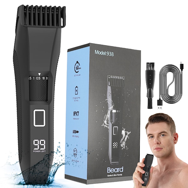 Cordless Body Groomer 938 - Svart