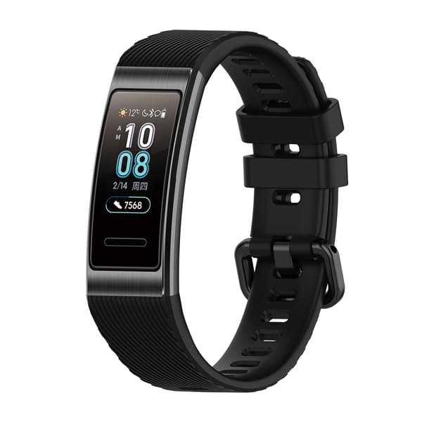 Huawei Band 3/3 Pro / 4 Pro -rannekoru musta TPU TPU