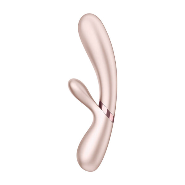 Satisfyer Hot Lover uppvärmd vibrator rosa och guld
