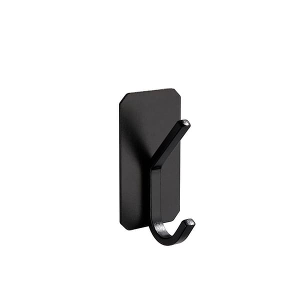 4-pack aluminiumkrokar för över dörren Black Model 1 Black