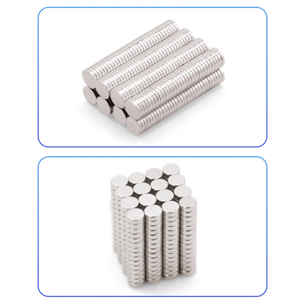 INF 50-pack små starka neodymmagneter skivmagneter