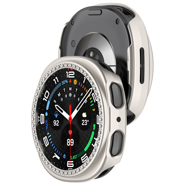 Tyylikäs kultainen kotelo Samsung Galaxy Watch8 40mm:lle