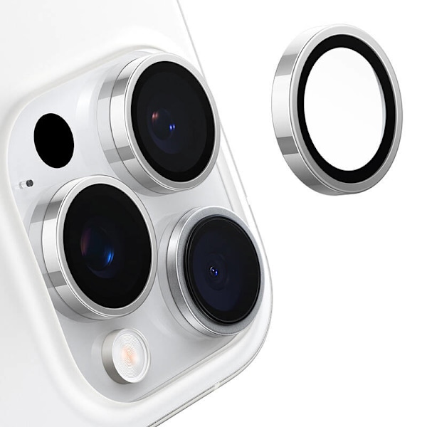 Torras Lensguard til iPhone 16 Pro Max (Titanium grå)