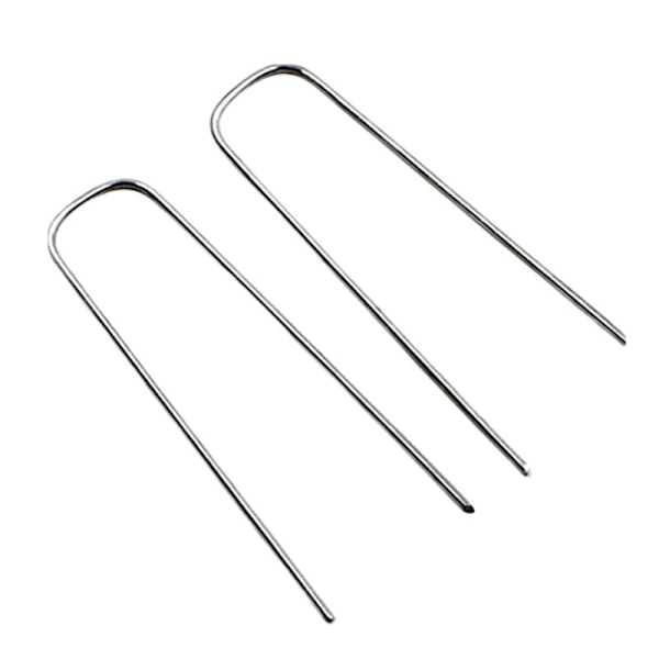 50-pak U-formede forankringspinde til haven 15 cm