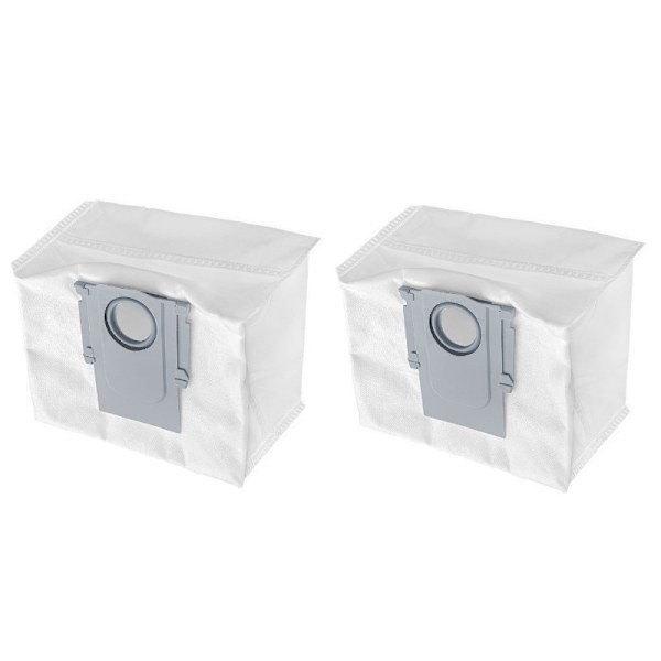2 Pakke Støvpose Hvid Roborock G10S/G10S Pro/T8/Q7
