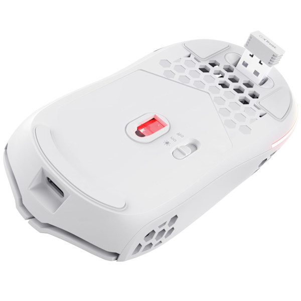 GXT 929W Helox Trådlös lättvikts-gamingmus Vit