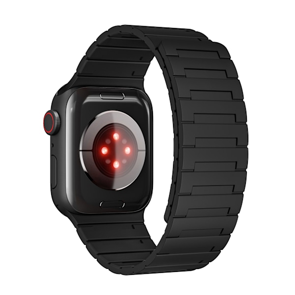 Magnetisk løkkerem til Apple Watch (42/44/45/49 mm) - EU-patent Sort