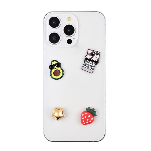 Charms Pimp Your Phone Metall och Plast 4-Pack