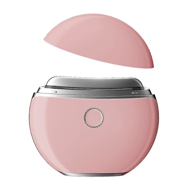 Gua Sha elektrisk ansikts- och kroppsmassageapparat EMS mikroström 4 växlar Rosa