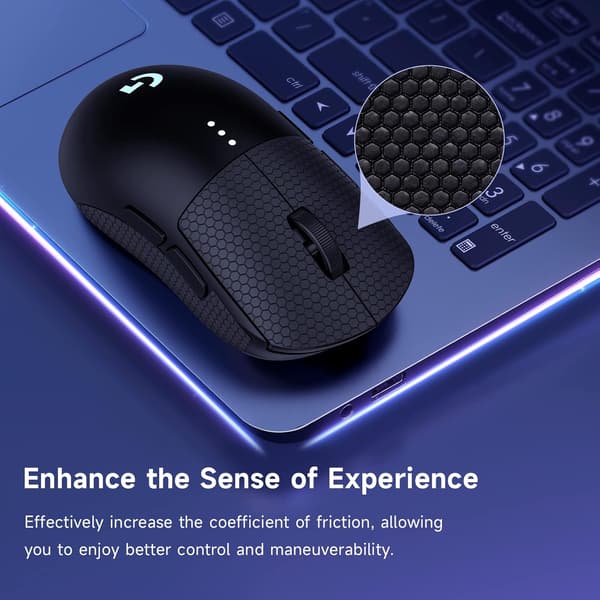 Logitech G604 -hiiren parannetut pitotarrat - musta