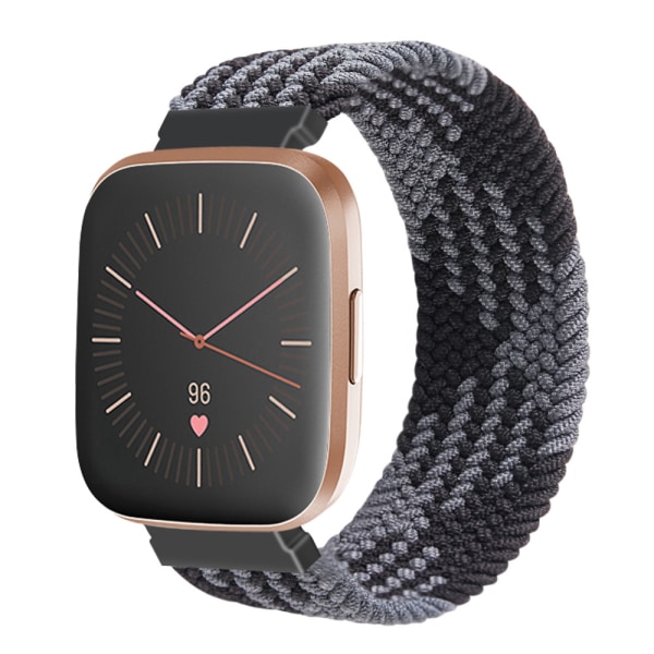 Klockband Nylon Fitbit Versa/Versa 2 Flerfärgad S