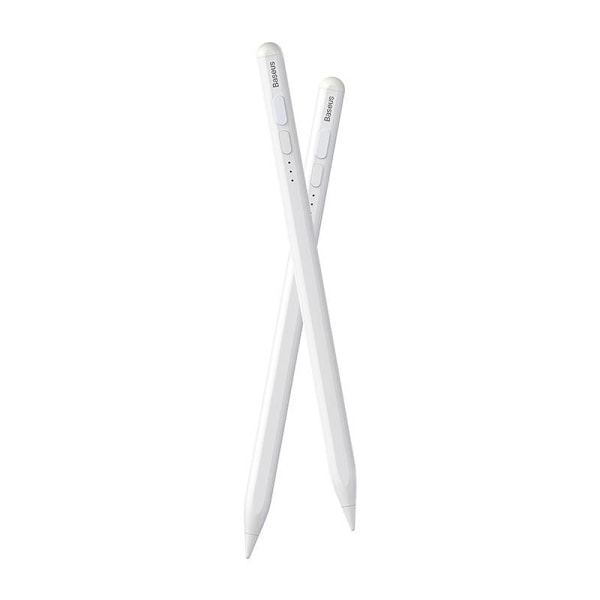 Baseus Smooth Writing 2 Stylus Penna med LED-indikatorer (vit)
