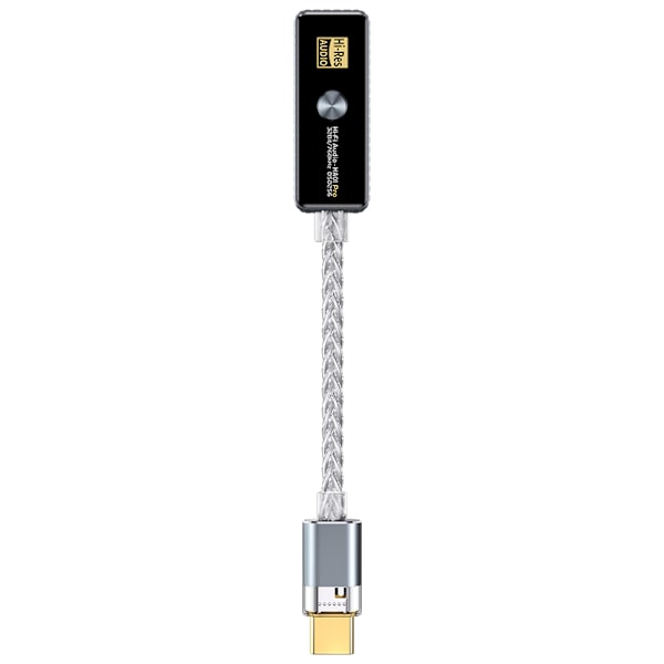 BJ06(HA01) Type-C til 3,5 mm hovedtelefon-lydadapter Grey Grey