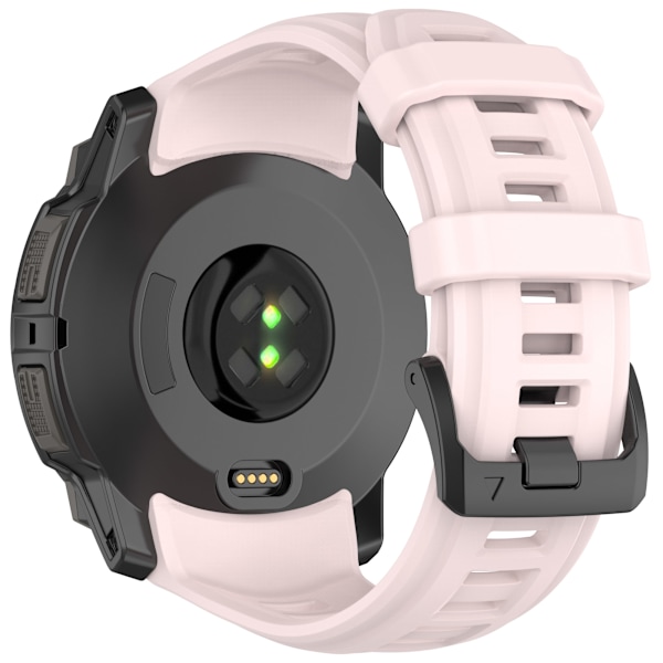 Garmin Instinct 3 (45mm) Silikoninen Vaihtoranneke - Pinkki
