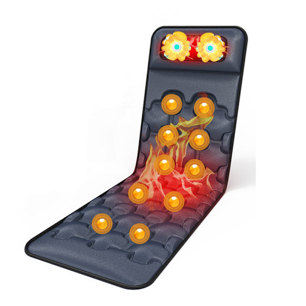 INF Shiatsu Fuldkropsmassagemåtte med varme