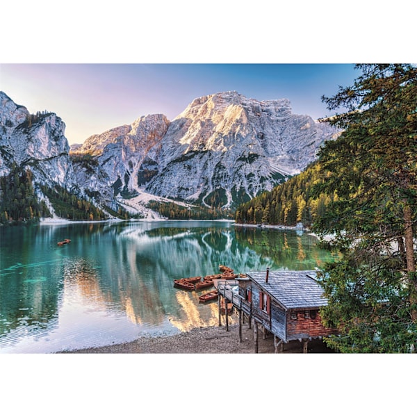 Pussel 1000 Pcs CB High Quality Collection Emerald Lake Braies