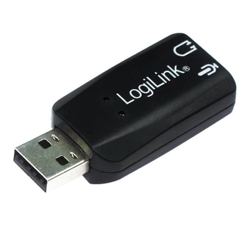 USB-lydadapter 3,5 mm til hovedtelefoner og mikrofon Virtuel 5.1-lyd