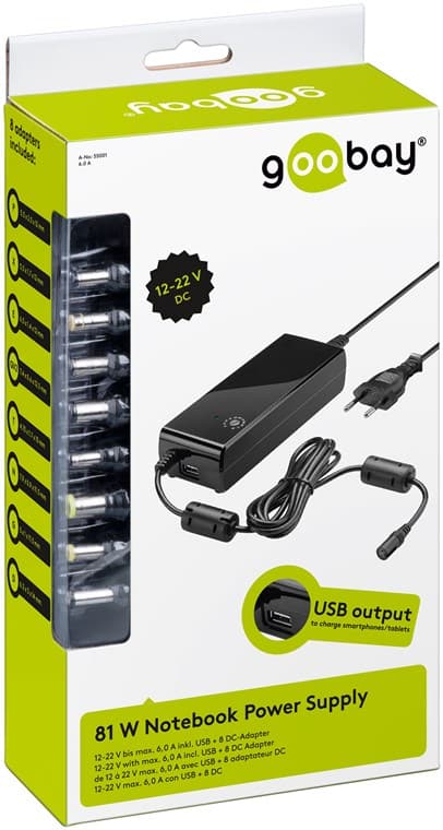 Nätdel till bärbar dator 90 W