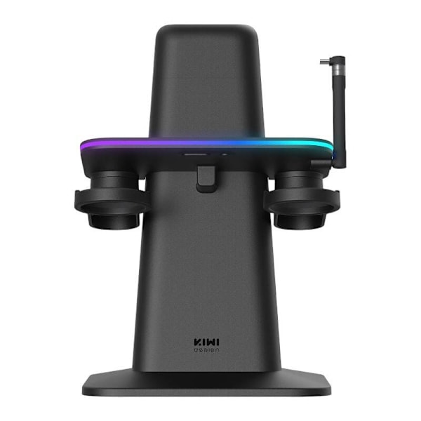 RGB Vertical Stand Meta Officiellt sammärkt Kiwi Design QC03 för Meta Quest 3/Quest 2/Quest PRO Black