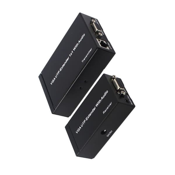 VGA til Ethernet Extender 300m - Høj Definition Stabil Transmission til Ingeniørprojekter