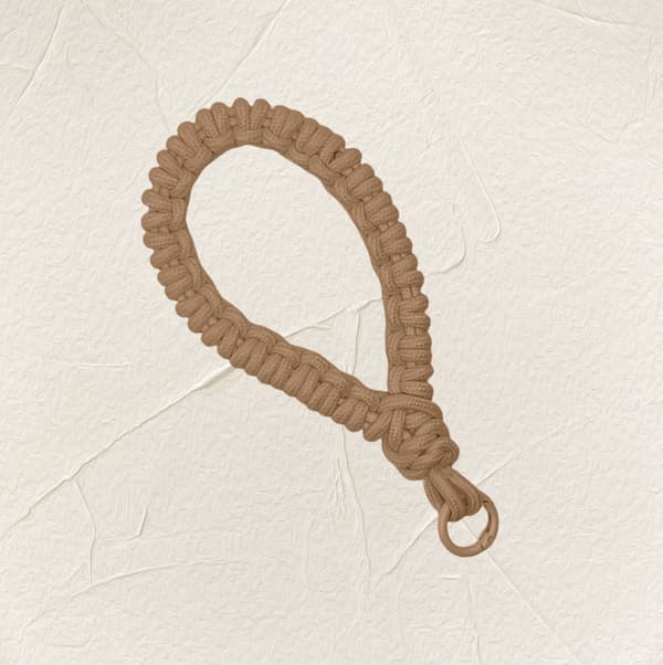 GT1908 Anti-Lost Telefon Lanyard Kæde Brown Brown
