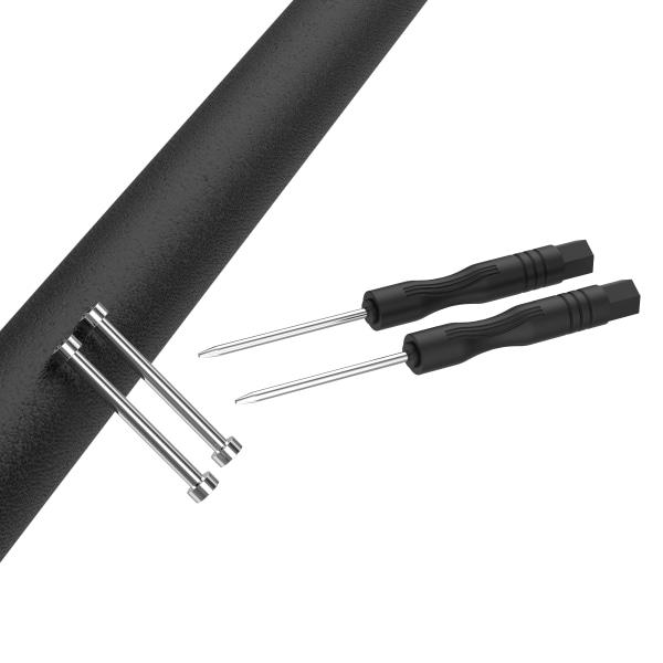 Connector Watchband Skruestang Lug Adapter Garmin Fenix5S/20mm Sort 20 mm