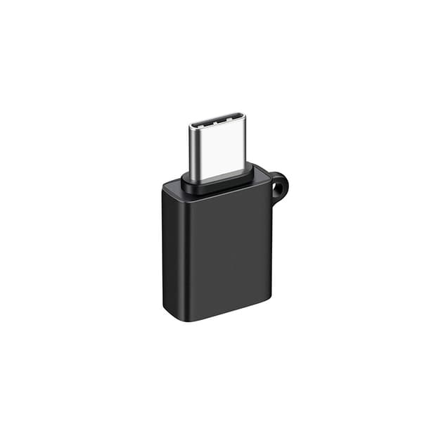 OTG-sovitin kaulanauhalla Black Black