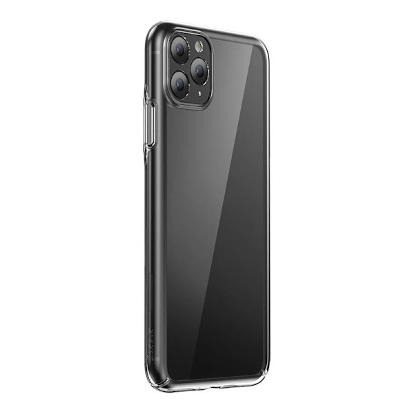 Fodral Baseus Crystal Series för iPhone 11 pro max (klar) + härdat glas + rengöringskit