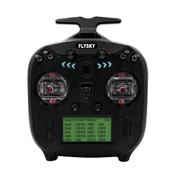 Flysky Transmitter FS-ST8 + Receiver SR8 Set, 8 kanaler AFHDS 3