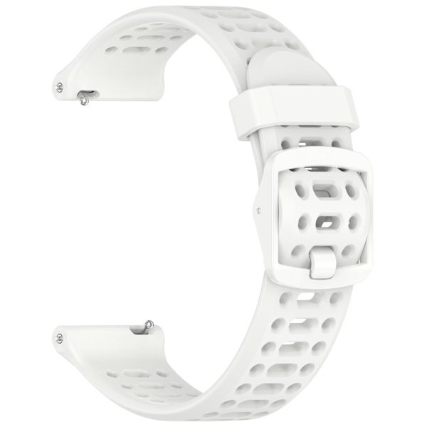 COROS Kellon silikoninen kaksisävyinen ranneke Valkoinen 20 mm