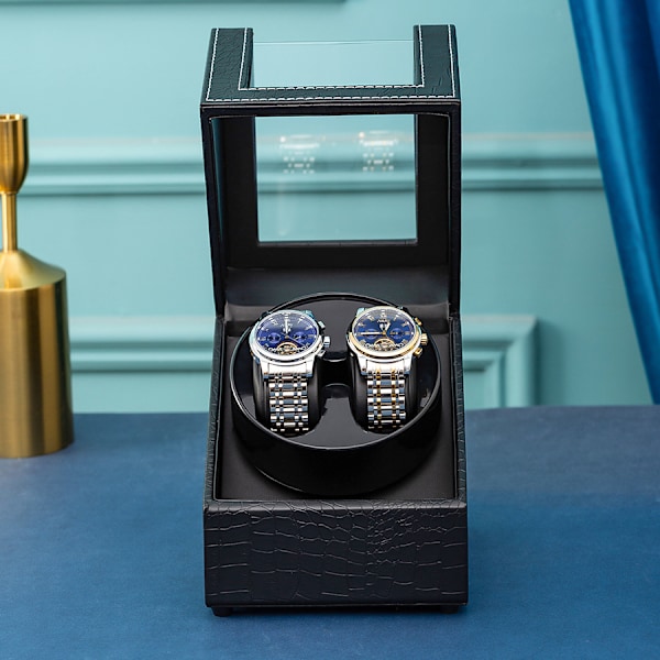 Crocodile Pattern Watch Winder Box - W135E