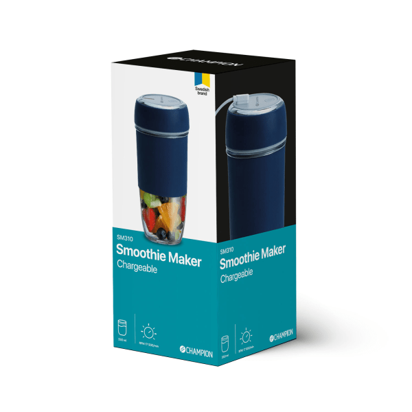 Champion Smoothie Maker Chargeable SM310 Blå