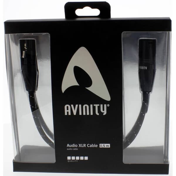 XLR-Kabel Guld 0.5m