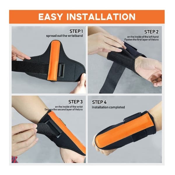 Golf Håndledsstøtte Swing Trainer - Korriger Dit Sving & Forebyg Håndledsskader