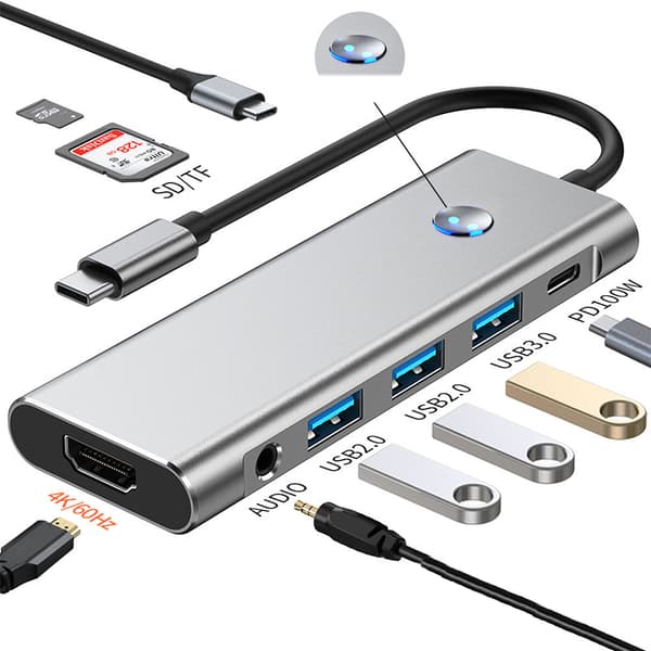 9-i-1 USB-C Hub: 4K/60Hz - Ultimat Värde och Prestanda