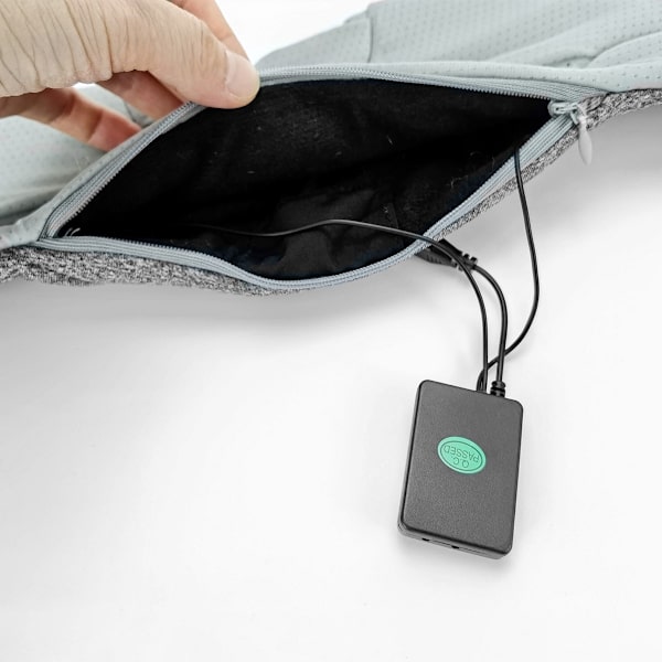 Bluetooth pannband/sovmask Sovhörlurar Grey Grey