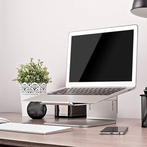 Laptopställ Riser Elevator  Justerbar Universal Silver