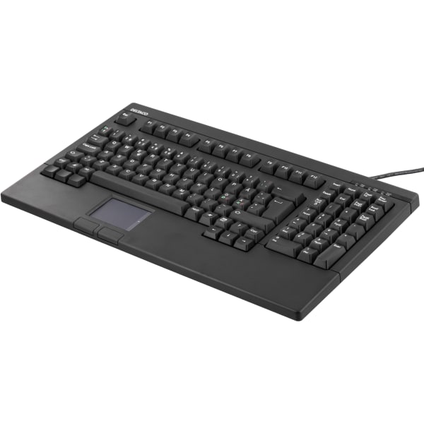 Keyboard with built-in touchpad, 105 keys, Nordic layout